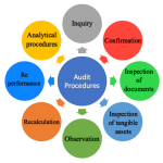 Audit procedures assertions audited
